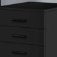 File Cabinet, Rolling Mobile, Storage Drawers, Printer Stand, Office, Work, Contemporary, Modern
