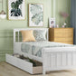 Platform Bed With Two Drawers