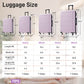 Hardshell Luggage Set 6 Piece With Duffel & Toiletry Bag