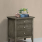 3 Drawer Nightstand & Dove Tailed Drawers