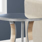 Accent Table, Side Mirror, Transitional - Silver