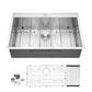 Stainless Steel Drop In Kitchen Sink, Topmount