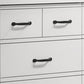 Cassini - 6 Drawer Dresser - White