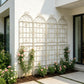 Metal Garden Rustproof Trellis For Climbing Plants Outdoor Flower Support