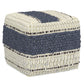 Grady - Handcrafted Square Pouf