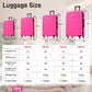 Hardshell Luggage Set 6 Piece With Duffel & Toiletry Bag