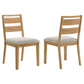 Lytton - Dining Side Chair (Set of 2) - Brown Oak