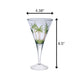 Leadingware V Shaped Unbreakable Plastic Wine Glasses, 14Oz (Set of 4) - Clear