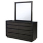 Bangor - 8 Drawer Dresser With Mirror Set - Black