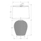 Lighting, Table Lamp, Rattan, Resin, Transitional - Beige
