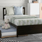 Platform Bed Wood Bed Frame With Trundle