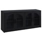 Shayne - 4 Door Sideboard With Arched Doors - Black