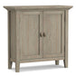 Redmond - Handcrafted Low Storage Cabinet