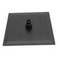 16" Square Rainfall Shower Head Fixed Wall Mount With Full Body Coverage & Self Cleaning Silicone Nozzles