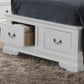 Upholstered Panel Sleigh Bed Design