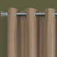 2 Pieces Set, Curtain Panel, Room Darkening, Grommet, Contemporary & Modern