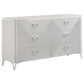 Buckley - 6 Drawer Dresser - Gloss White