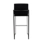 Fuji - Contemporary High Back Barstool Elegant Design