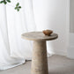 Round Side Table With Pedestal Base