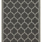 Sunshine - 5'3" X 7'3" Indoor & Outdoor Area Rug Polypropylene - Anthracite