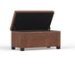 Dover - Upholstered Storage Ottoman Bench