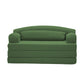 2 Seater Sofa Bed, Compact Foldable Floor Couch