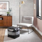 Metric - Industrial Floor Lamp - Black / Antique Brass