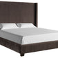 Upholstered Bed, Space-Saving Design