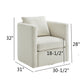 Sutton - Swivel Barrel Chair