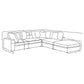 Dulcy - 5 Piece Modular Sectional Sofa - Beige