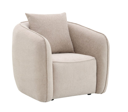 Keith - Chair With 1 Matching Color Toss Pillows