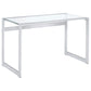 Colfax - Writing Desk - Clear