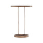 Tareel - Round Accent Table With Open Oval Pedestal - Antique Bronze