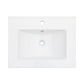 Premium Rectangular Vanity Top With Single Faucet Hole And Overflow