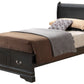 Upholstered Panel Sleigh Bed Design