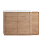 Freestanding Bathroom Vanity With Sink, 1 Small Storage Cabinet, Soft Close Door