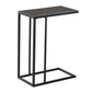 C-Shaped Accent Table For Living Room