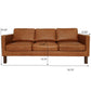 Memphis - Waxy Sofa - Cognac