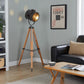 Ahoy - Industrial Floor Lamp - Natural / Antique