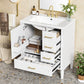 Traditional Bathroom Vanity Set With Soft Close Doors