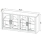 Shayne - 4 Door Sideboard With Arched Doors - Black