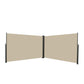 Retractable Side Awning, Waterproof And UV Resistant, Privacy Screen For Patio