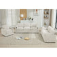 Cozy Upholstered Sofa Set For Living Room