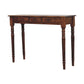 Turned Legs Drawer Console Table
