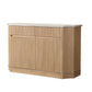 Qwin - Server - Natural Marble / Oak