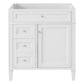 Bathroom Vanity With 2 Drawers And Tip-Out Drawer, Storage Cabinet
