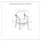 Palmetto - Outdoor Conversation Chair (Set of 2) - Stone Gray
