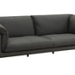 Tadi - Top Grain Leather Sofa - Black