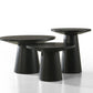 Jasper - 3 Piece Coffee, End, And Console Table (Set of 3) - Ebony Black