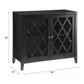 Ceara - Console Cabinet - Black